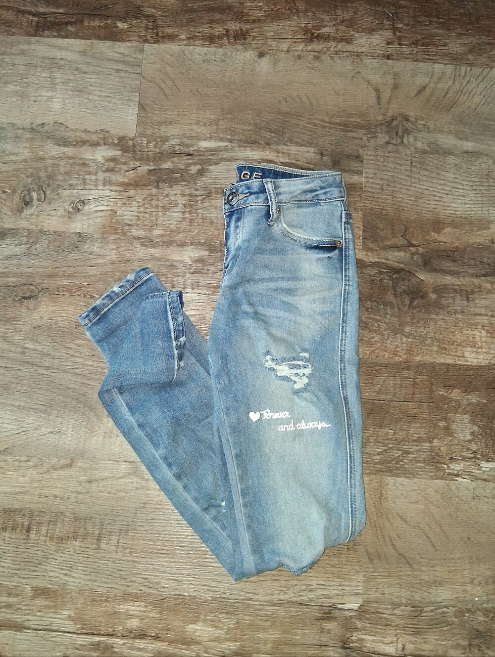 NWOT Rampage Mix Rise jeans - Picture 1 of 12